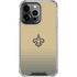 NFL New Orleans Saints Breakaway iPhone 16 Pro Clear Case